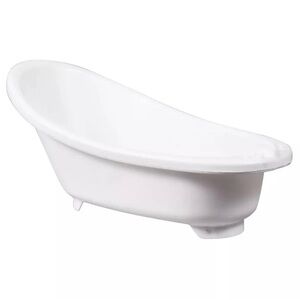 White Plastic Baby Doll Bathtub